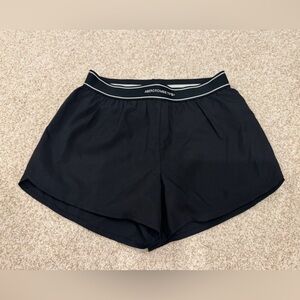 NWT Abercrombie Kids Black Athletic Shorts